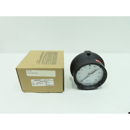 Ashcroft 4-1/2IN 1/4IN 0-100PSI NPT PRESSURE GAUGE 45-1379-AS-02B-100#